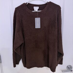Softies Reverse Seam Marshmallow Lounge Long sleeve